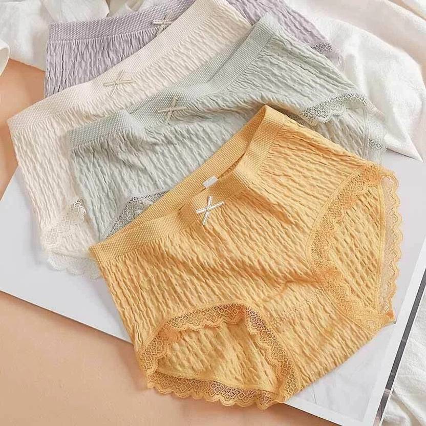 HouseOfCommon Pack of 3 Women Hipster Multicolor Panty