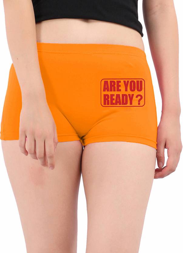 Blacktail Women Boy Short Yellow Panty