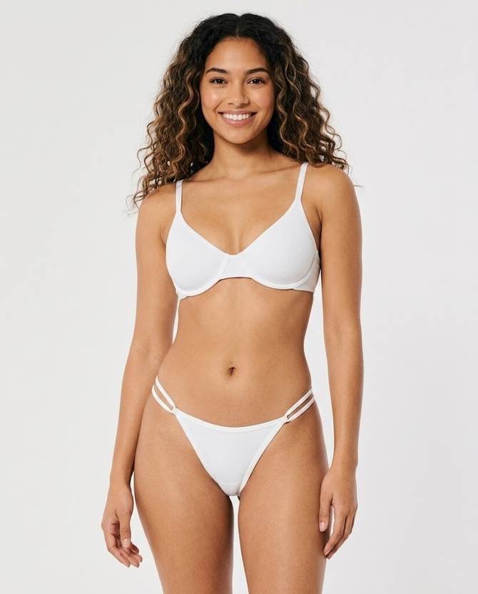ANANTA COLLECTIVE Women Bikini White Panty