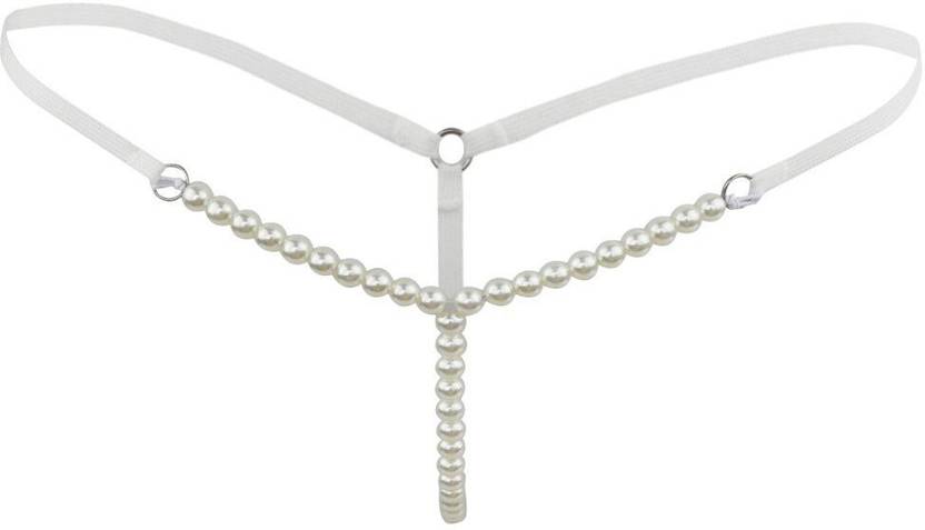 Not just crazy Women Thong White Panty
