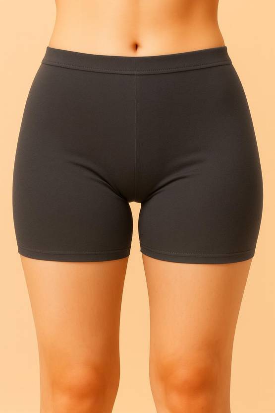 Ullas Premium Women Boy Short Grey Panty