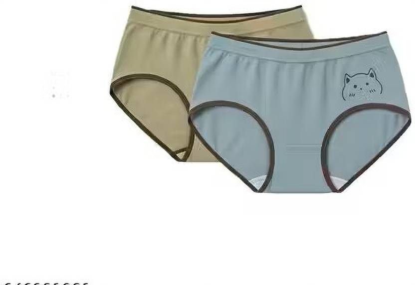 BYAARA CREATION Women Hipster Light Blue Panty