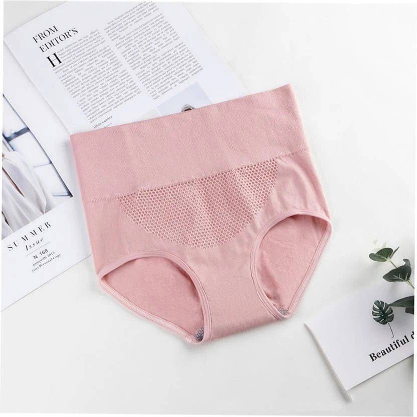 EliteWear Women Hipster Beige Panty