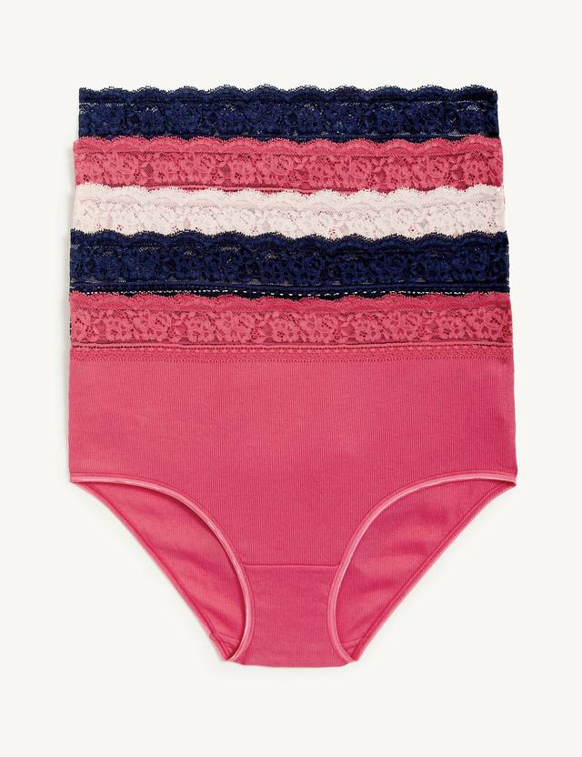 Pack of 5 Women Boy Short Multicolor Panty