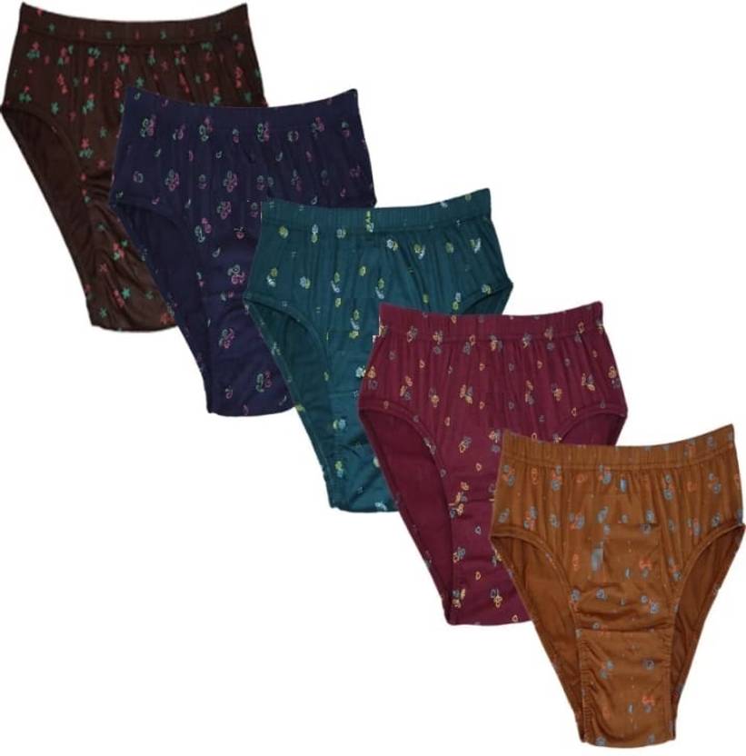 kandira creation Women Hipster Blue, Brown, Black, Red, Maroon Panty