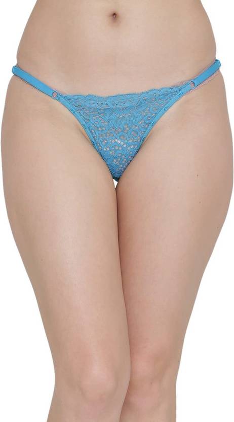 FREEDOM FASHION Women Thong Blue Panty