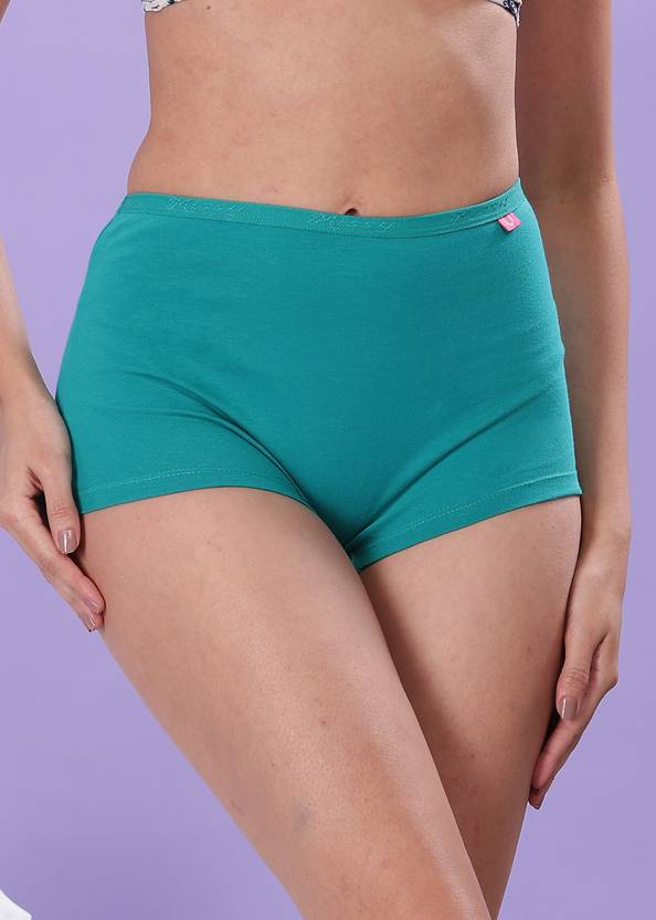Dollar Missy Women Boy Short Green Panty