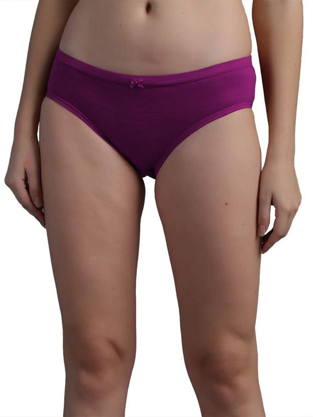 FREEDOM FASHION Women Hipster Purple Panty