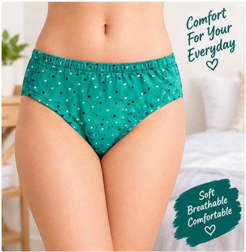 Ashish Women Bikini Green Panty