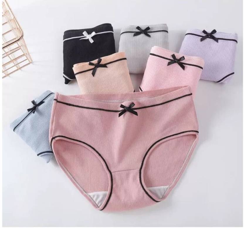 BRANKLY Pack of 3 Women Hipster Multicolor Panty