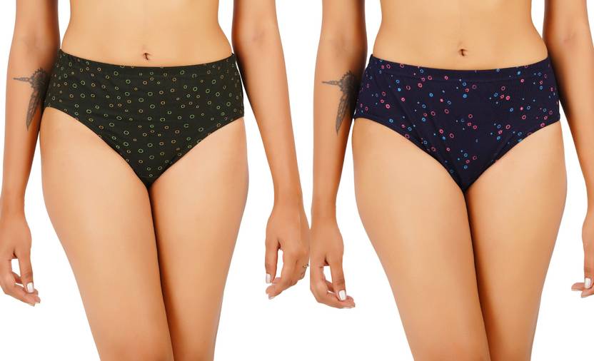 Guide Women Hipster Dark Blue, Green Panty