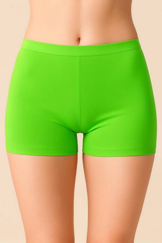 Apraa & Parma Women Boy Short Light Green Panty