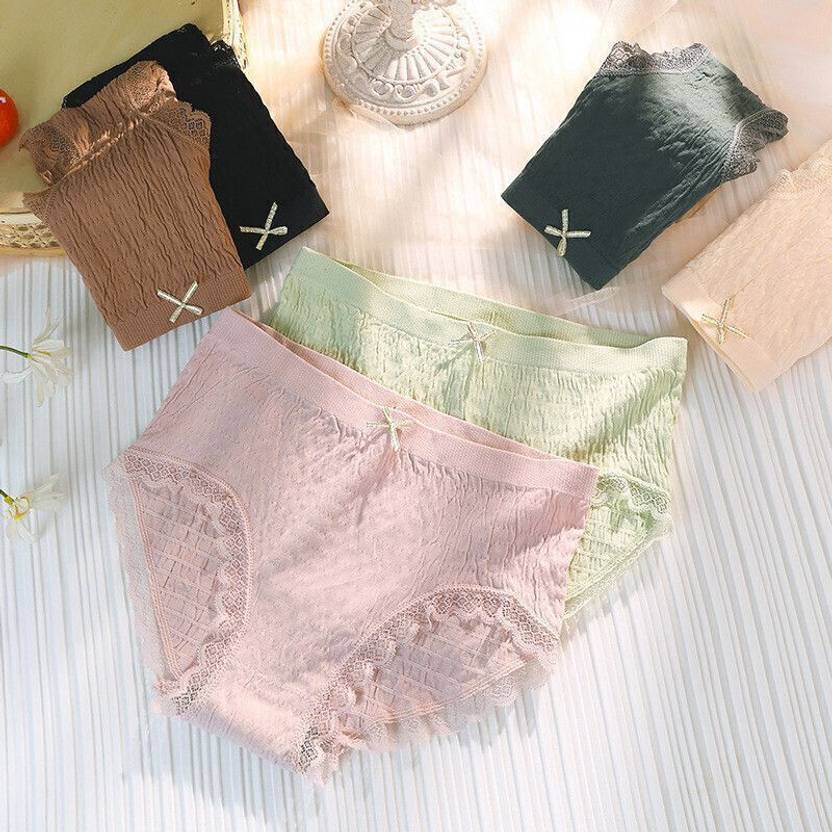 HouseOfCommon Pack of 3 Women Hipster Multicolor Panty