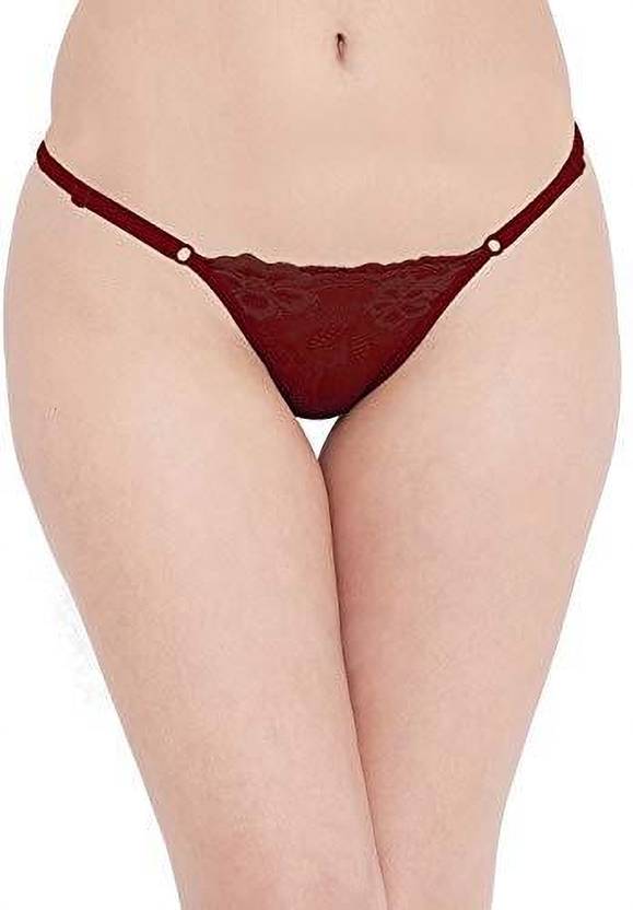 FREEDOM FASHION Women Thong Maroon Panty