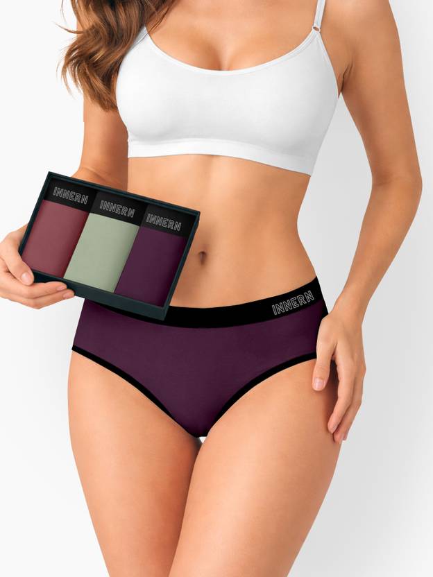 INNERN Women Hipster Multicolor Panty