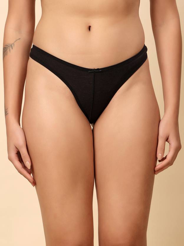 Louis Bayrad Women Bikini Black Panty