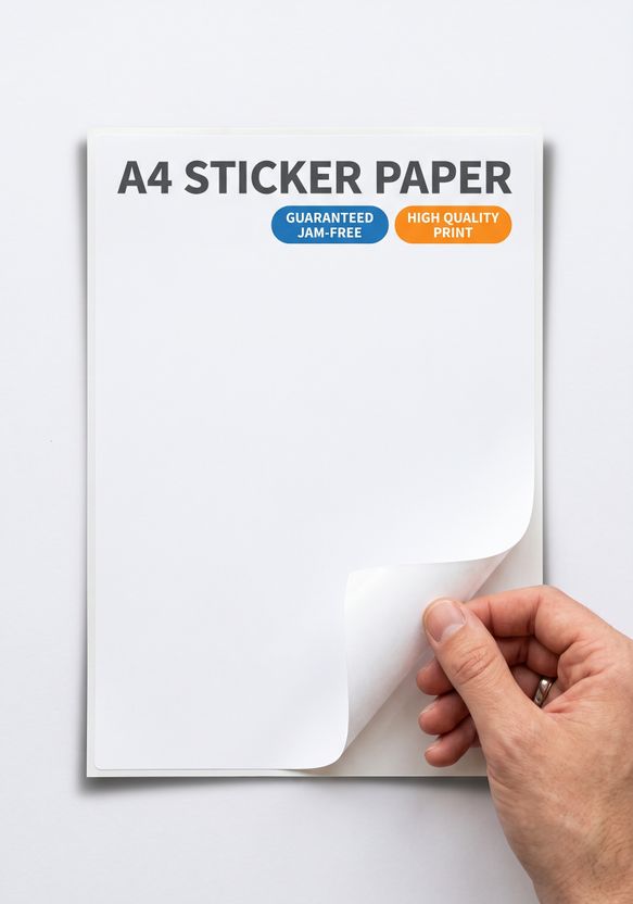 Oddy Self Sticky Paper Label (White) - Image 5