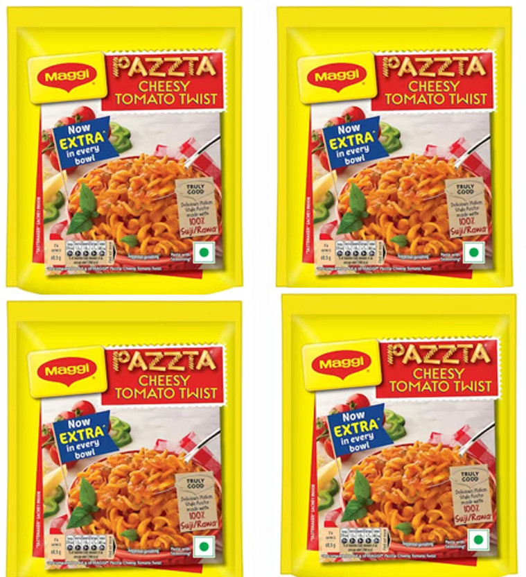 Maggi Pazzta Cheesy Tomato Twist 274 G(Pack Of 68.5g*4) Pasta