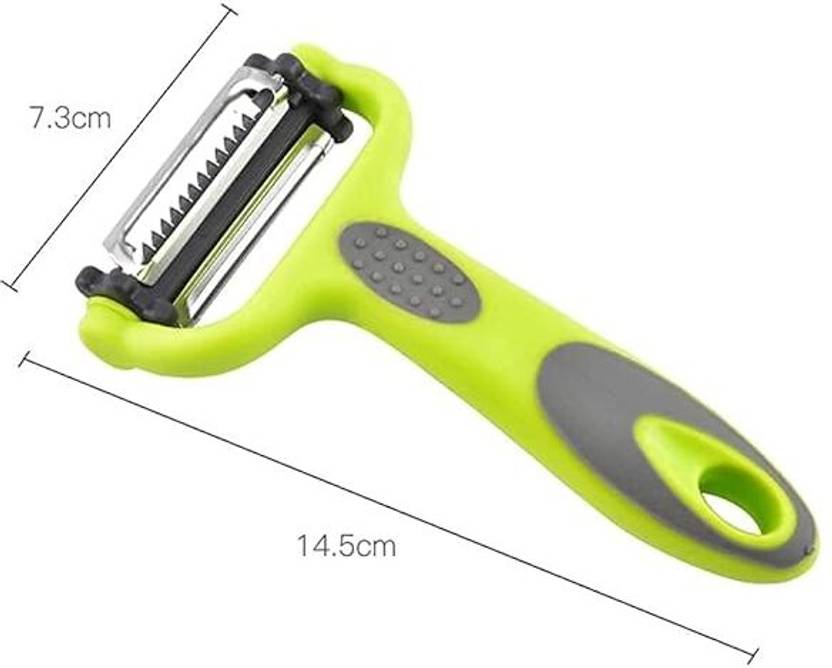 btcreation Multipurpose Peeler for Household and Professional, Sharp Blades, Multicolour Y Shaped Peeler