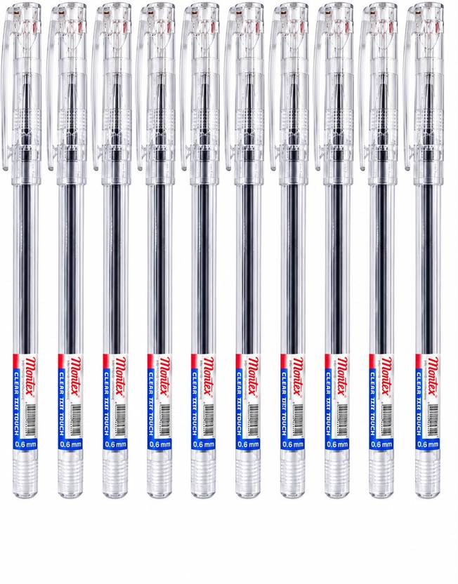 montex Ball Blue Transparent Pen Ball Pen