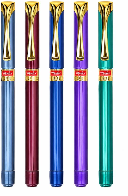 montex Ball Blue Transparent Pen Ball Pen