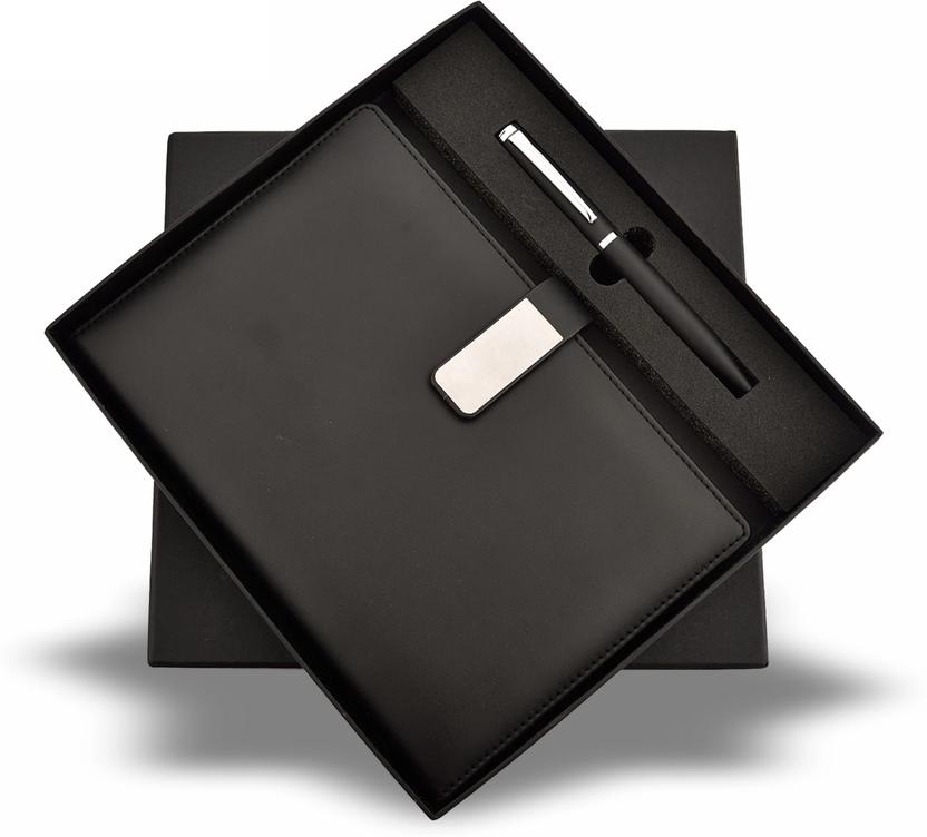 GifMor Premium 9217 Blue - A5 Diary and Pen Gift Set