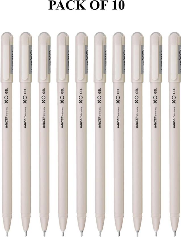Hauser Germany XO Gel Pen | Sleek Body & Minimalistic Design With Matt Finish Gel Pen