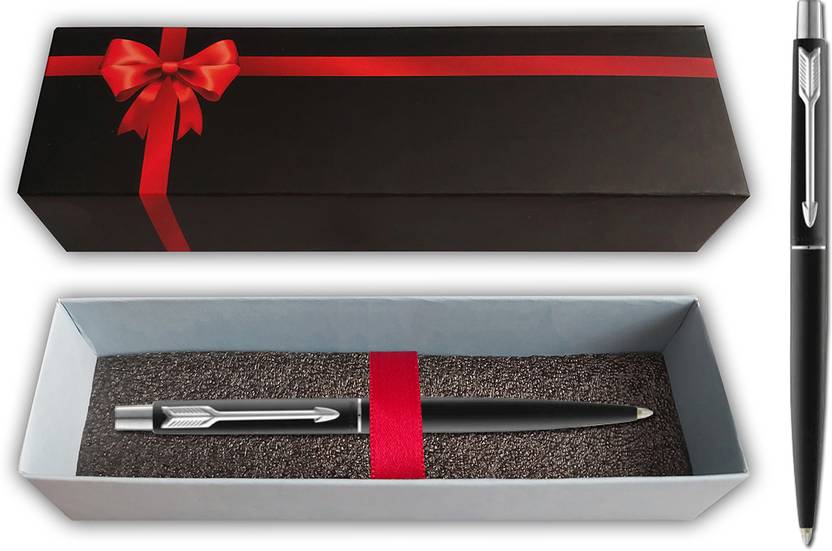 PARKER Classic Matte Black Chrome Trim Ball Pen with Gift Box Ball Pen Buy PARKER Classic
