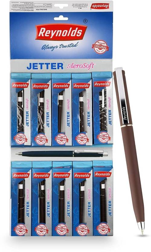 Reynolds Jetter Aerosoft Retractable blue Ball Pen Buy Reynolds
