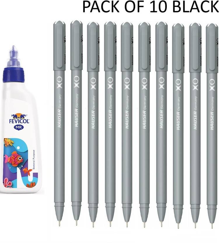 HAUSER XO Germany XO 0.7mm Ball Pen Box Pack | Sleek Body Ball Pen