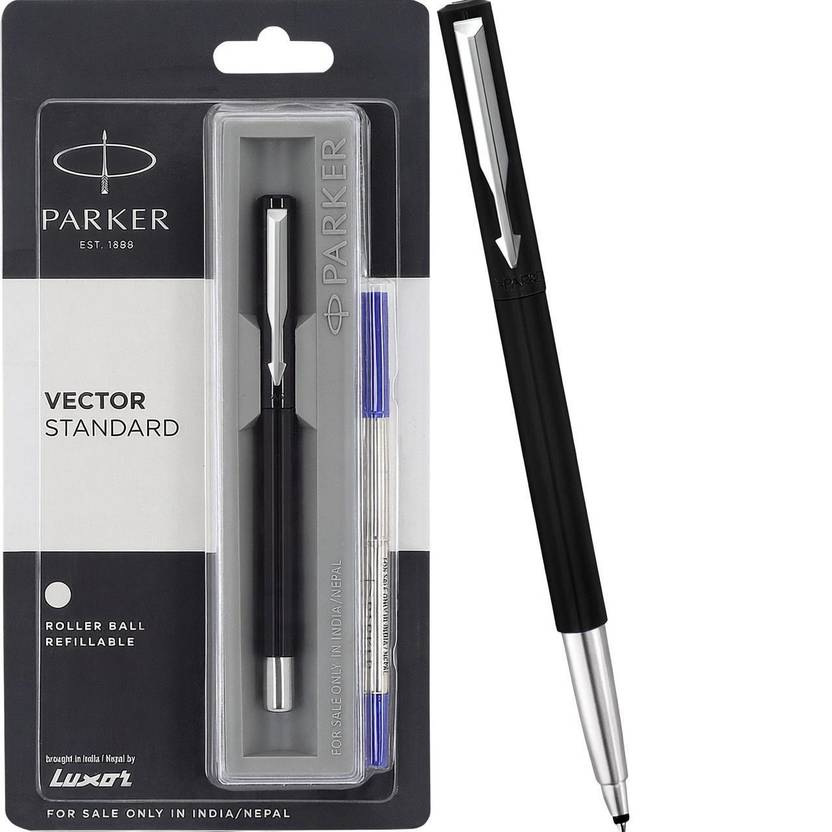 Lowest : Parker Vector Standard Roller Ball, Blue Ink
