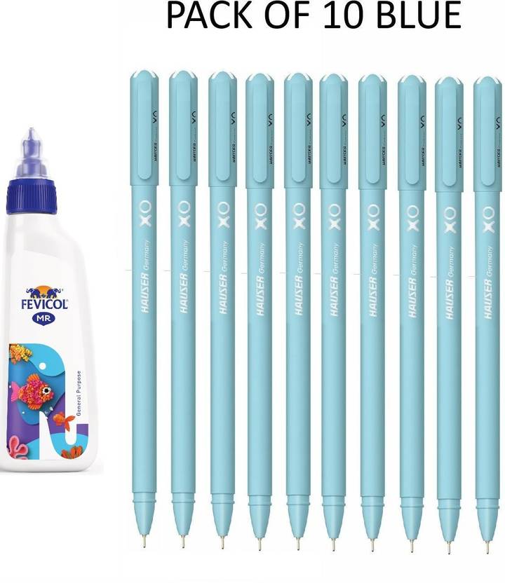 HAUSER XO Germany XO 0.7mm Ball Pen Box Pack | Sleek Body Ball Pen
