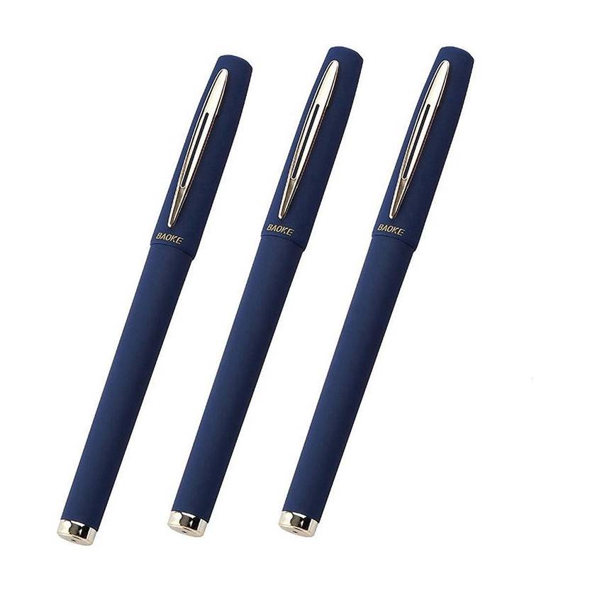 Baoke 1.0mm Smooth Gel Pen - 3 Pen Set (Blue) Gel Pen