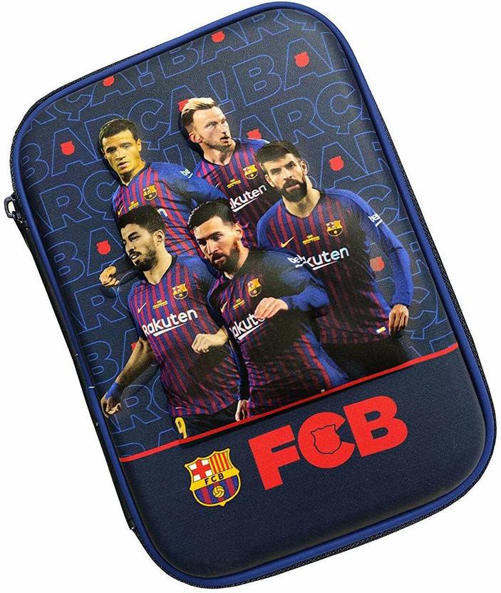 Taufa Villa Pencil boxes for boy FCB Football pencil
