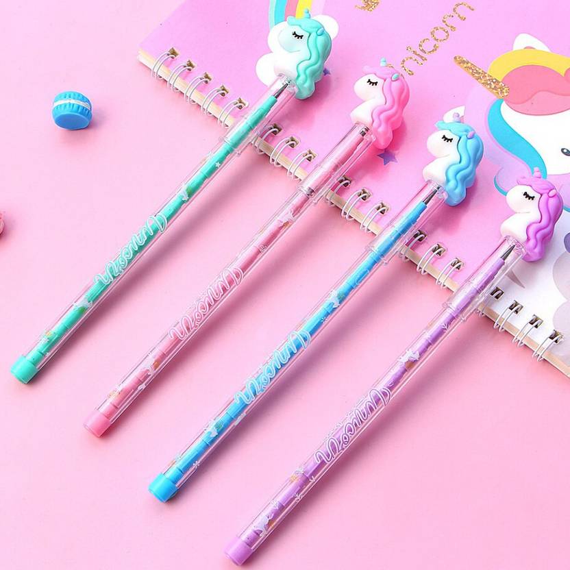 BONZEAL Detachable Stacking Unicorn Pencil For Kids Children Pencil