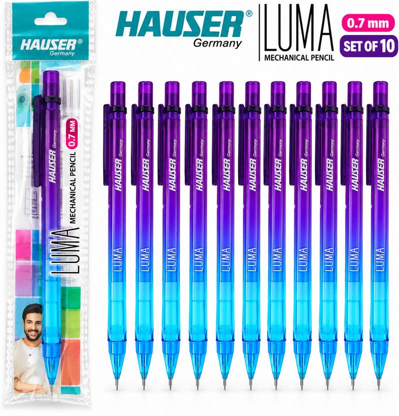 HAUSER LUMA 0.7mm MECHANICAL PENCIL | SET OF 10 | Pencil