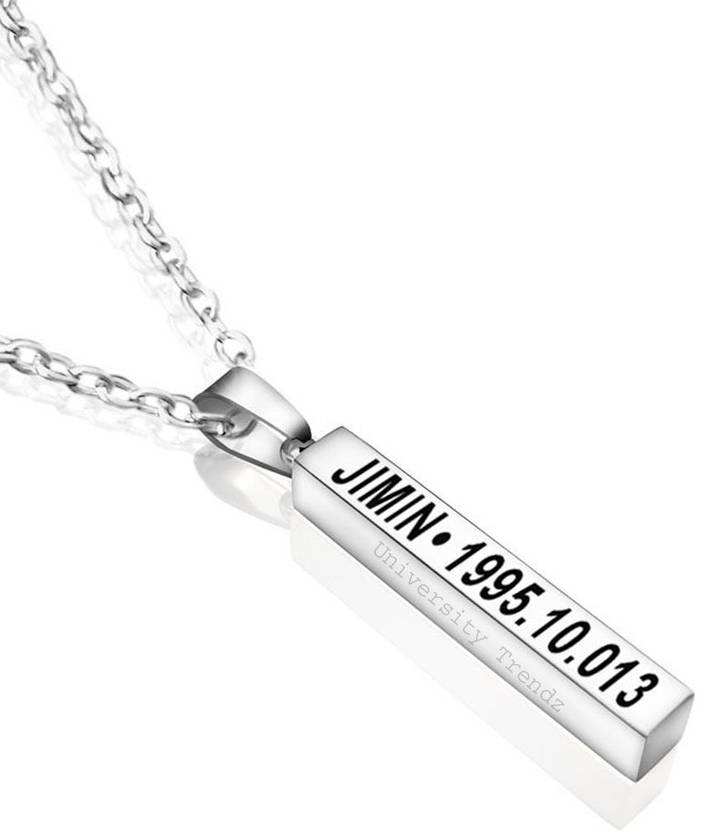 Vientiq Bts Jimin Pendant Designer Delicate Pandant For Women & Girls 1(Pcs) Stainless Steel Pendant