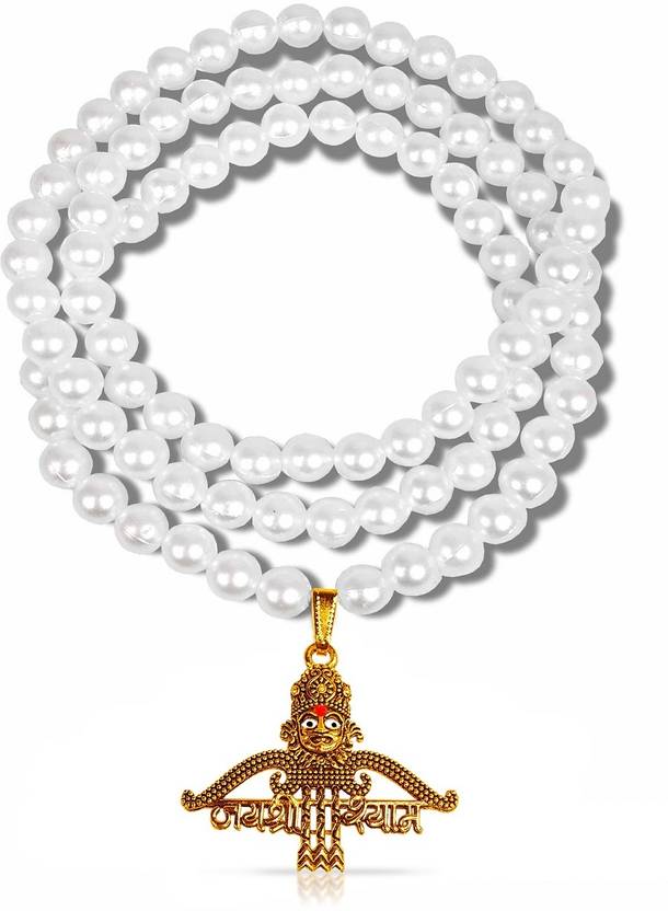 De-Ultimate Jai Shri Khatu Shyam Ji Head Face Teen Baan Dhanush Locket ...