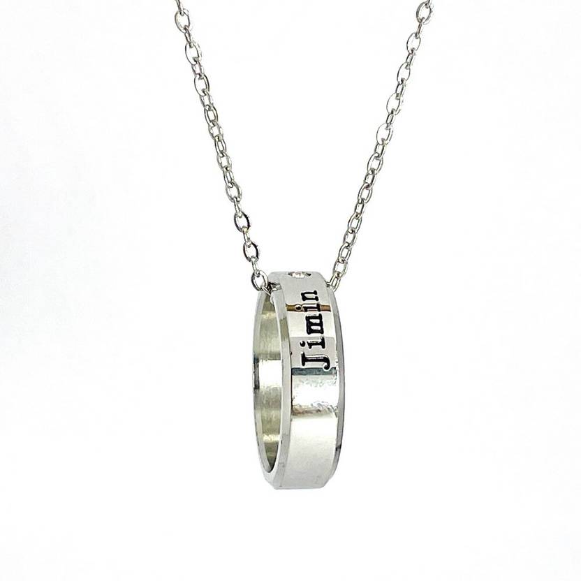 Vientiq Bts Jimin Ring Designer Delicate Pandant For Women & Girls 1(Pcs) Stainless Steel Pendant
