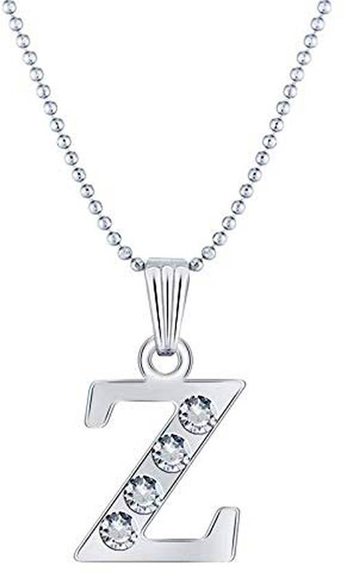 Meeko.com Z letter locket for men and women Metal