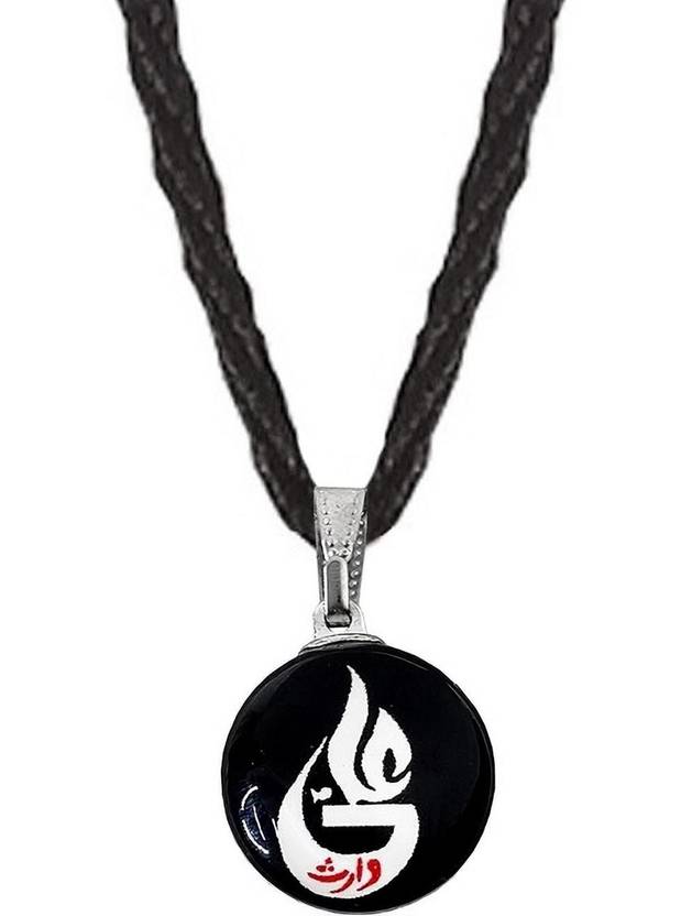BigWheels JAR0536 Big Muslim God Shia Imam Ya Ali Madad Allah Quran Islamic Locket Pendant Plastic Pendant Set