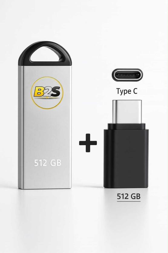 B2S BP-512G 512 GB Pen Drive Compatible with Desktop