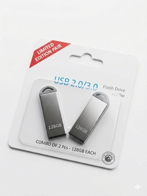 OLYWIN V220W 2 GB Pen Drive Compatible with Audio