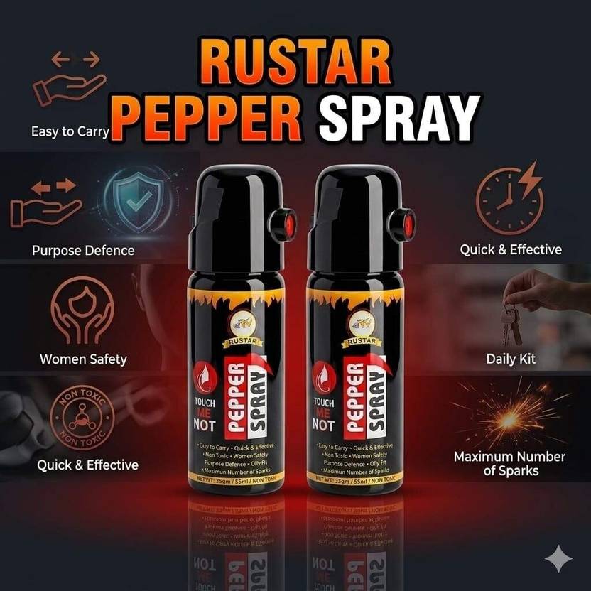 RUSTAR Pepper Foam Spray