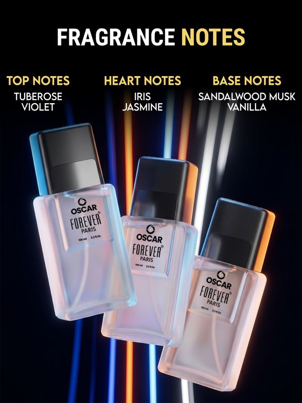 OSCAR Forever Paris Grey 100 ml Perfume - Image 5