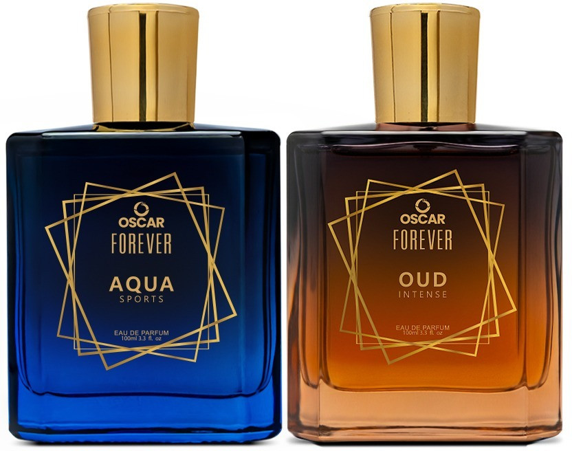Buy OSCAR Forever Aqua Sports & Oud Intense Premium Perfume Combo | Strong & Long Lasting Eau de Parfum - 200 ml Online In India