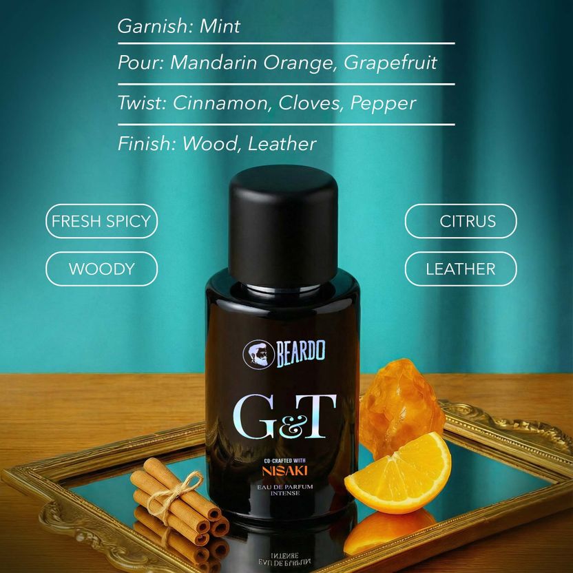 BEARDO G & T Perfume EDP INTENSE 30 ml - Image 3