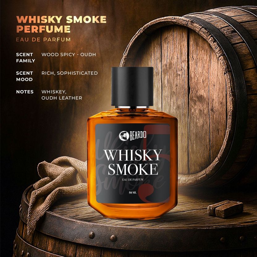 BEARDO Whisky Smoke Perfume for Men, 50ml - Image 3