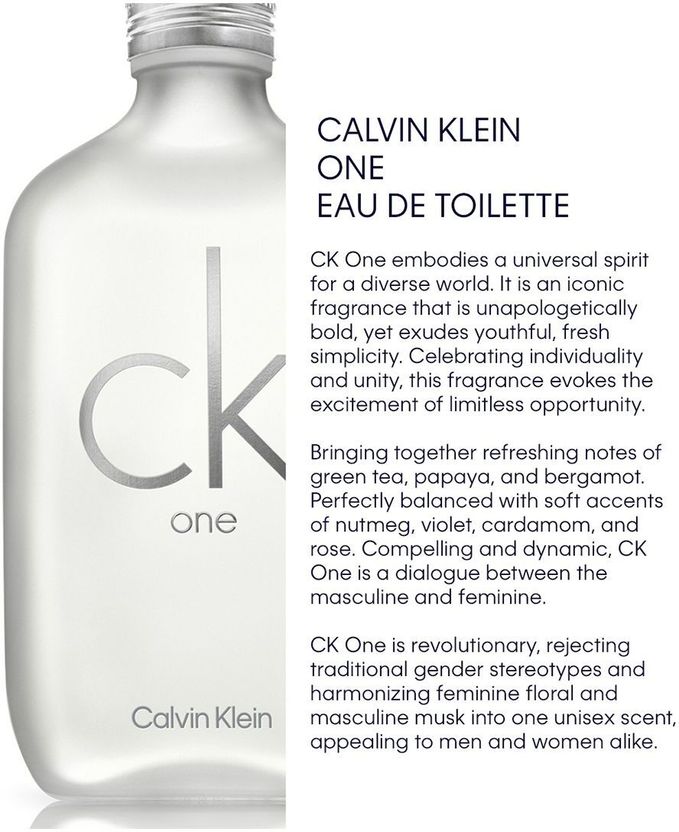 Calvin Klein One Eau de Toilette 100ml - Image 7