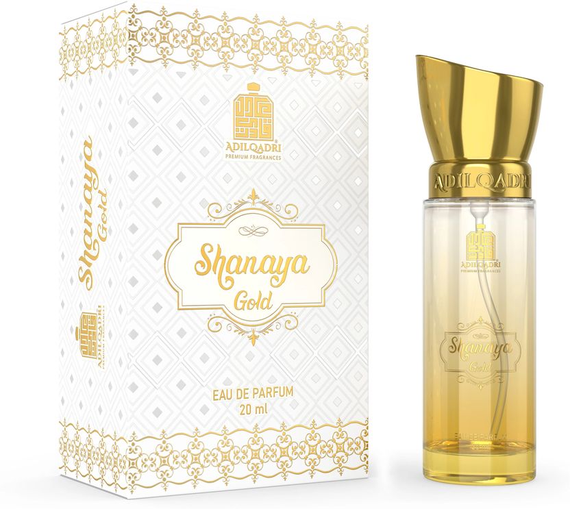 Adilqadri Shanaya Gold Gourmand Unisex Perfume - Image 2